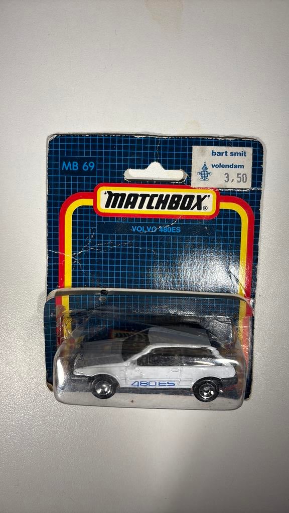 Volvo 480 es matchbox 1.64 mb-69, Hobby en Vrije tijd, Modelauto's | Overige schalen, Auto, Ophalen of Verzenden, A, A