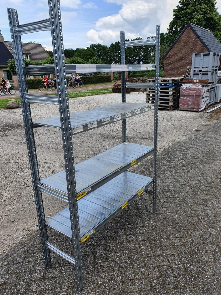 Metalsistem stelling/stelling/Legbord stelling, Huis en Inrichting, Kasten | Stellingkasten, Ophalen, Gebruikt