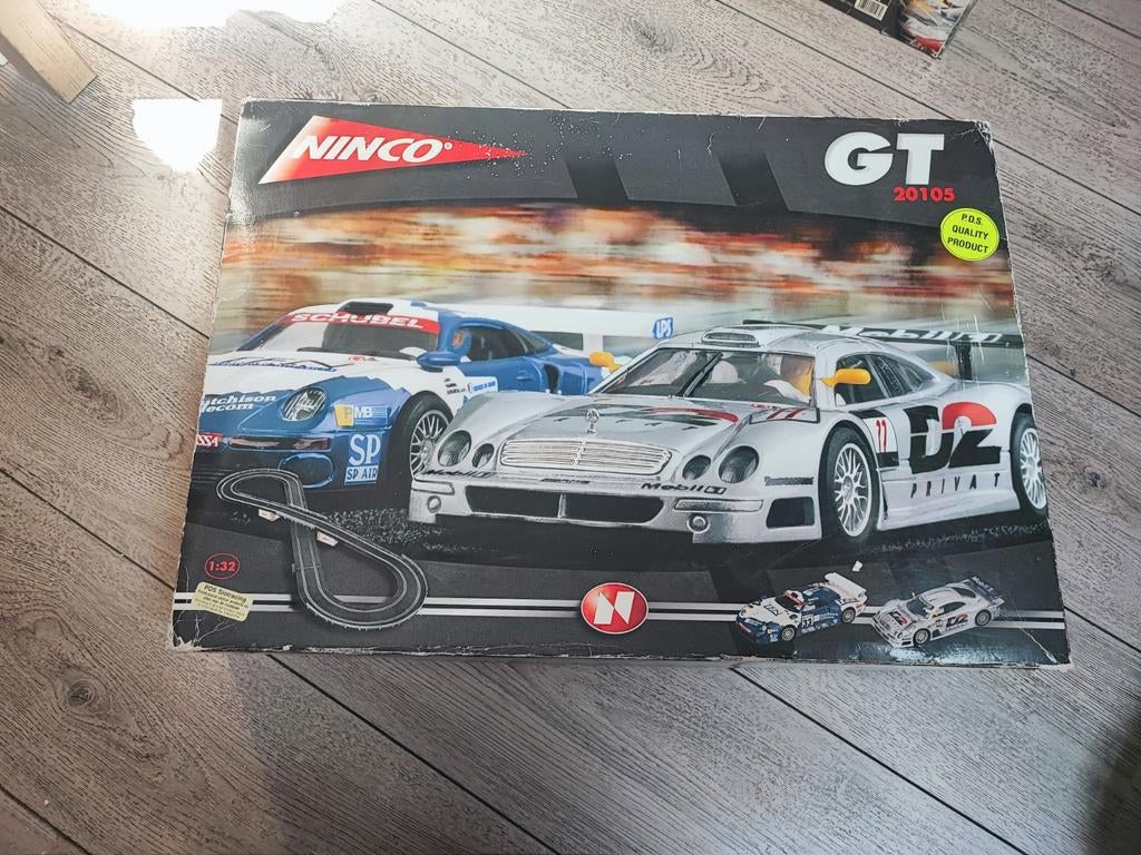 Ninco GT Racebaan - Compleet met 2 auto's, Overige merken, Ophalen of Verzenden, Elektrisch, Racebaan