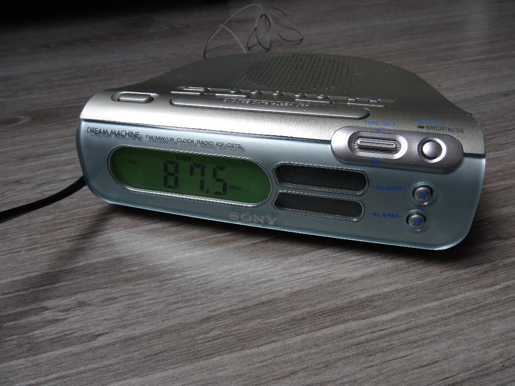 Sony Dream Machine wekker, Ophalen of Verzenden, Gebruikt