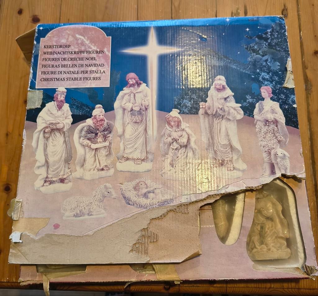 Kerst groep 10 delig, Ophalen of Verzenden