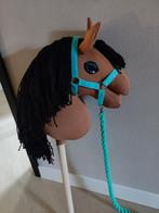 Hobby Horse - Bruin paard met blauw halster, Ophalen of Verzenden, Nieuw, Jongen of Meisje