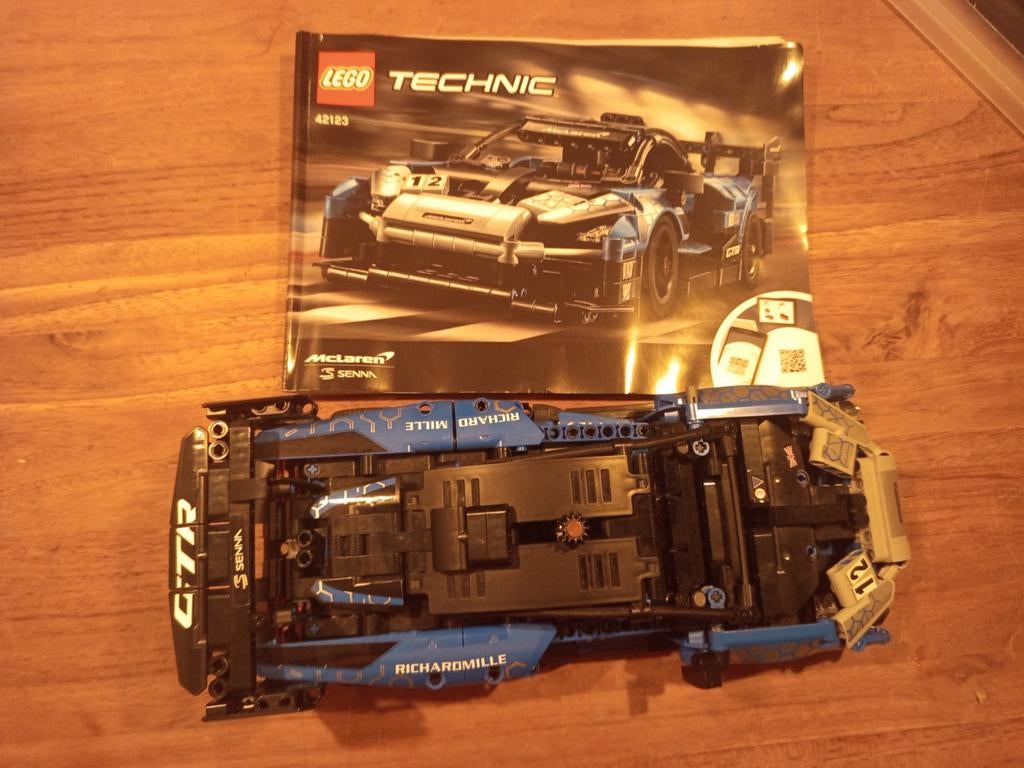 Lego Technic McLaren Senna GTR (42123) - Zo goed als nieuw, Ophalen of Verzenden, Zo goed als nieuw, Complete set, Lego
