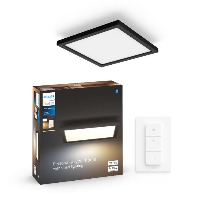 Philips Hue Aurelle Paneel Plafondlamp Zwart, Ophalen, Nieuw, Metaal