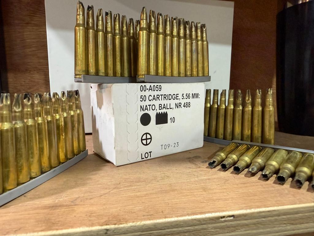 Doosje lege gebruikte hulzen, Verzamelen, Militaria | Algemeen, Verzenden, Landmacht, Nederland, Hulzen of Bodemvondsten