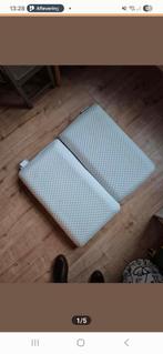 Traagschuim kussen 2stuks, Eenpersoons, Wit, Ophalen of Verzenden, Zo goed als nieuw