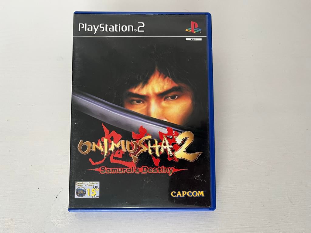 Onimusha 2 Samurai's Destiny PlayStation 2, Spelcomputers en Games, Avontuur en Actie, Gebruikt, T, Ophalen of Verzenden