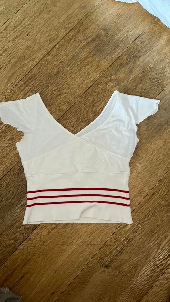 Iceberg Jeans top s/m, Wit, Nieuw, Ophalen of Verzenden, Maat 36 (S)