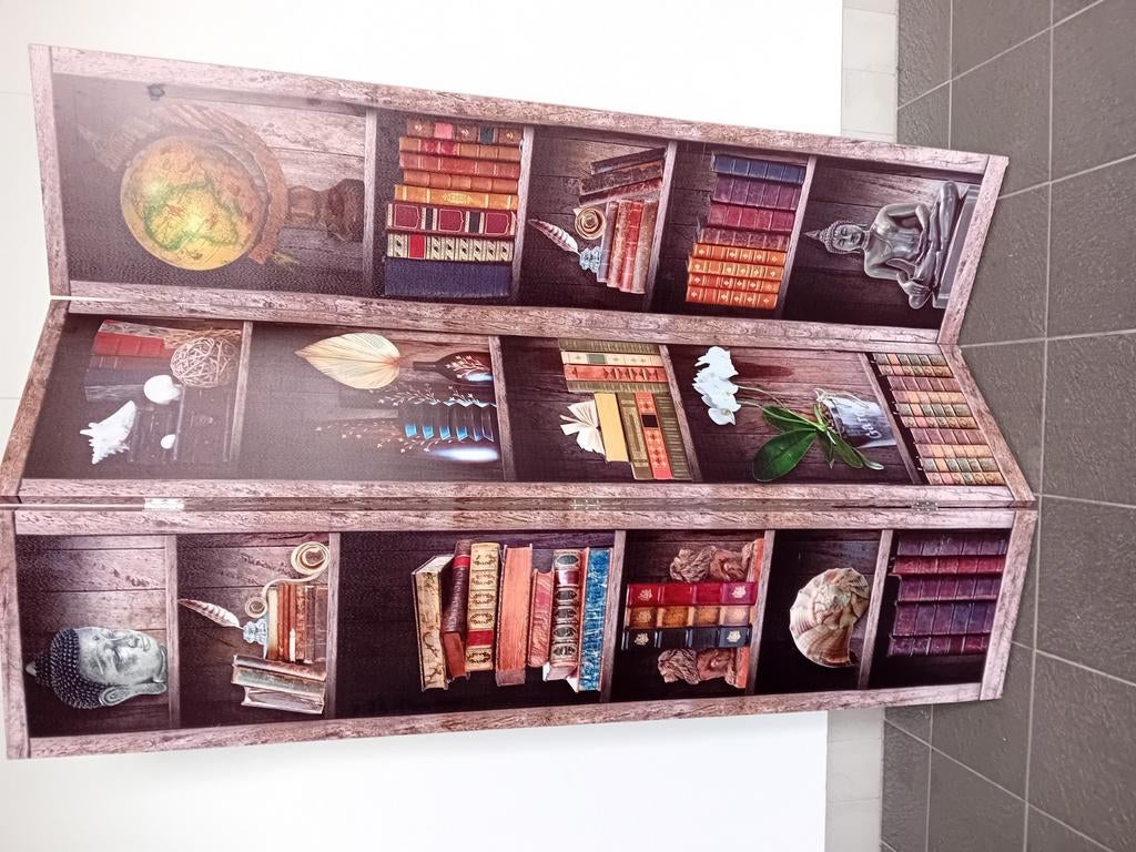 Als nieuw mooie 3luik., Huis en Inrichting, Woonaccessoires | Kamerschermen, Ophalen of Verzenden, Zo goed als nieuw