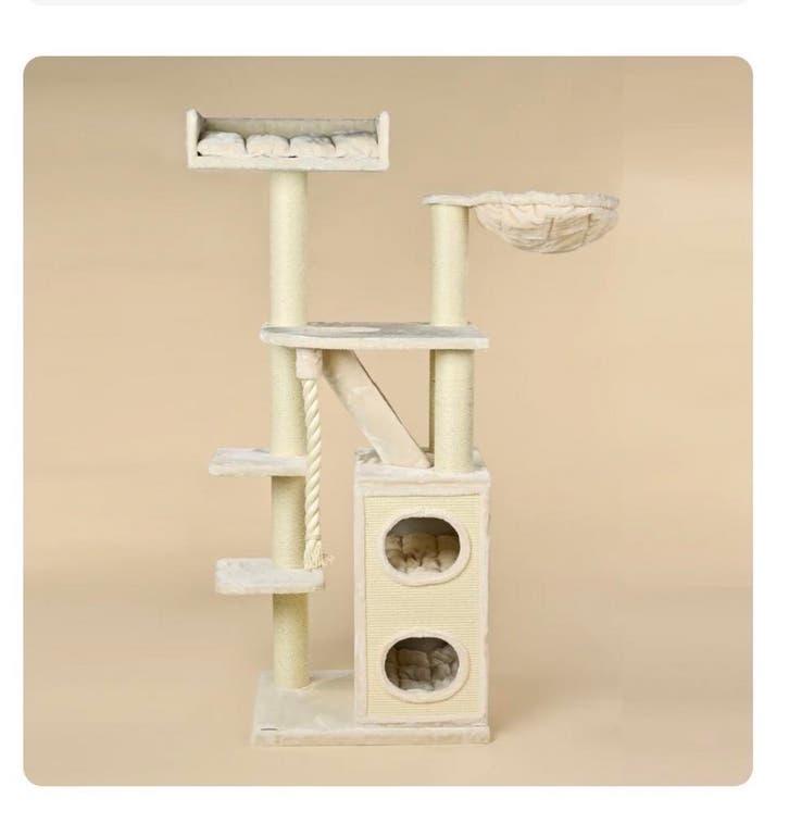 Krabpaal Penthouse Creme RHR Qaulity zgan, Ophalen, Zo goed als nieuw