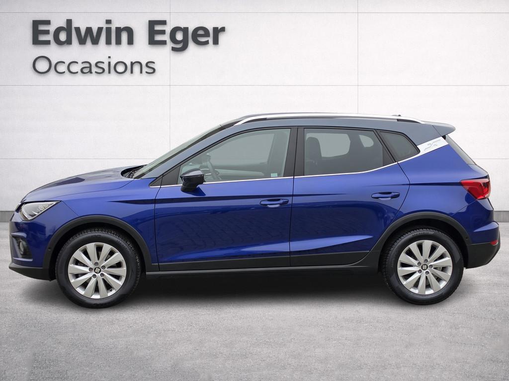 SEAT Arona 1.0 TSI Style Business Intense | Digitaal dashboa, Auto's, Seat, 12 maanden, Gebruikt, Blauw, Bedrijf