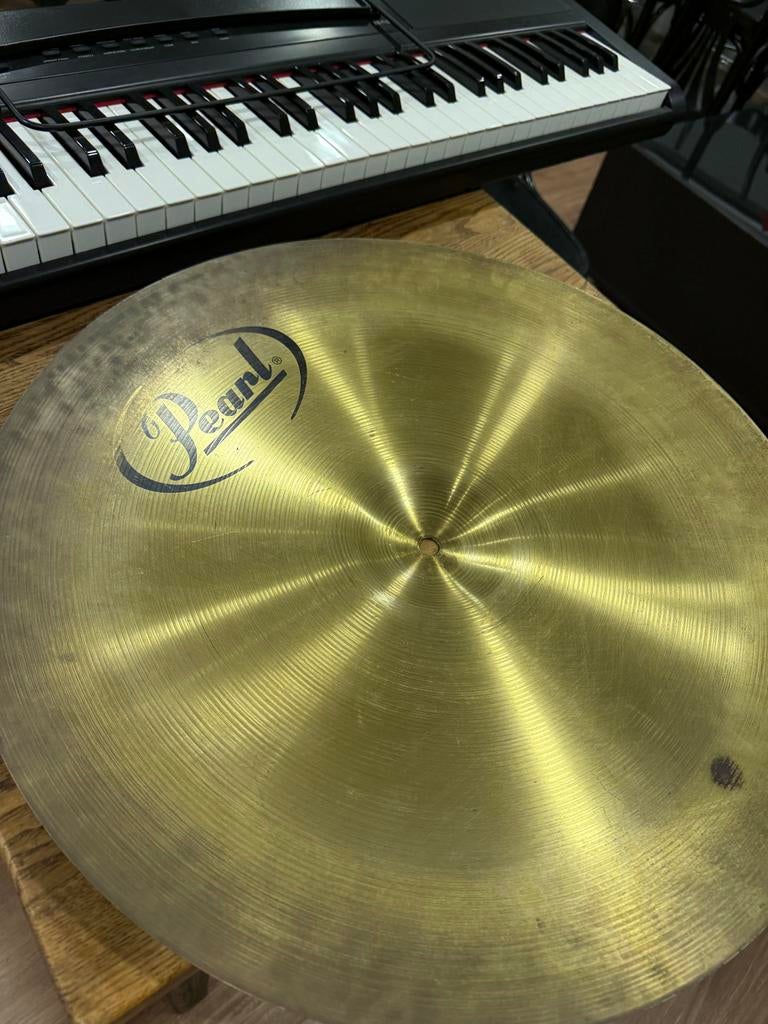 Pearl 20” Ride cymbals/bekkens en 14” Hihats, Muziek en Instrumenten, Ophalen of Verzenden, Gebruikt, Pearl