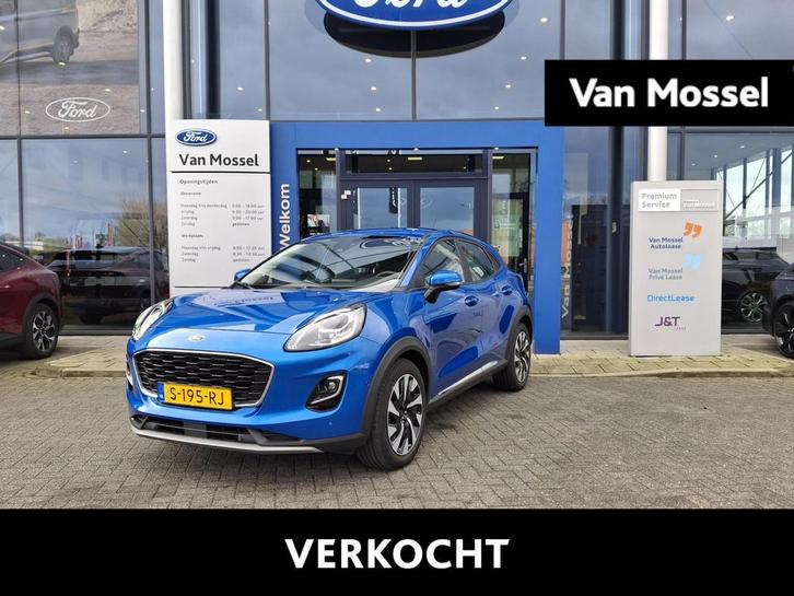 Ford Puma 1.0 EcoBoost Hybrid Titanium Winterpack | Afneemba, Auto's, Ford, Bedrijf, Te koop, Puma, ABS, Achteruitrijcamera, Airbags