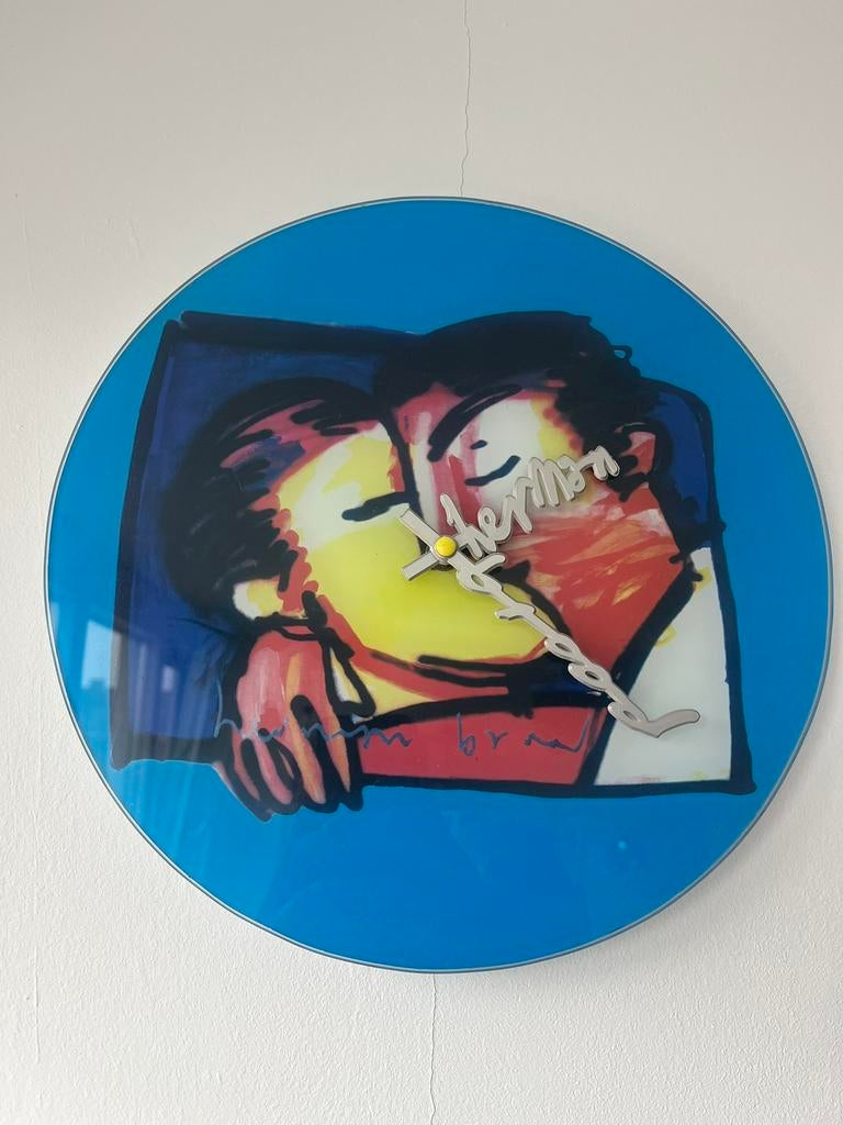 Herman Brood plank en klokken, Ophalen of Verzenden