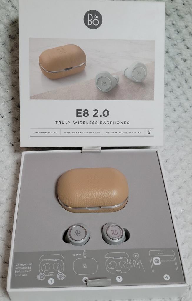 Bang & Olufsen Beoplay E8 2.0 Natural B&O, Telecommunicatie, Mobiele telefoons | Oordopjes, Zo goed als nieuw, Ophalen of Verzenden