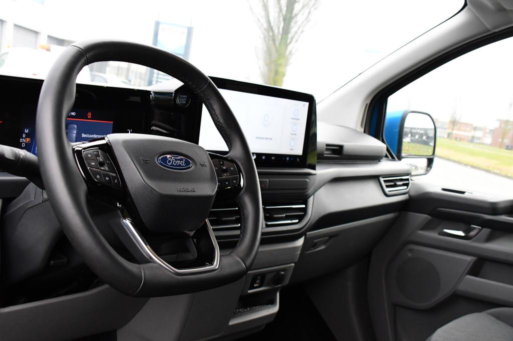 Ford Transit Custom 300 2.0 TDCI L2H1 Limited DC PB Edition, Auto's, Gebruikt, Euro 6, 4 cilinders, Origineel Nederlands