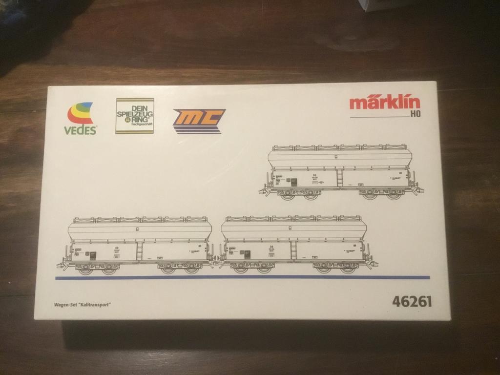 Märklin H0 Wagen-Set "Kalitransport" 46261, Wisselstroom, Verzenden, Wagon, Zo goed als nieuw