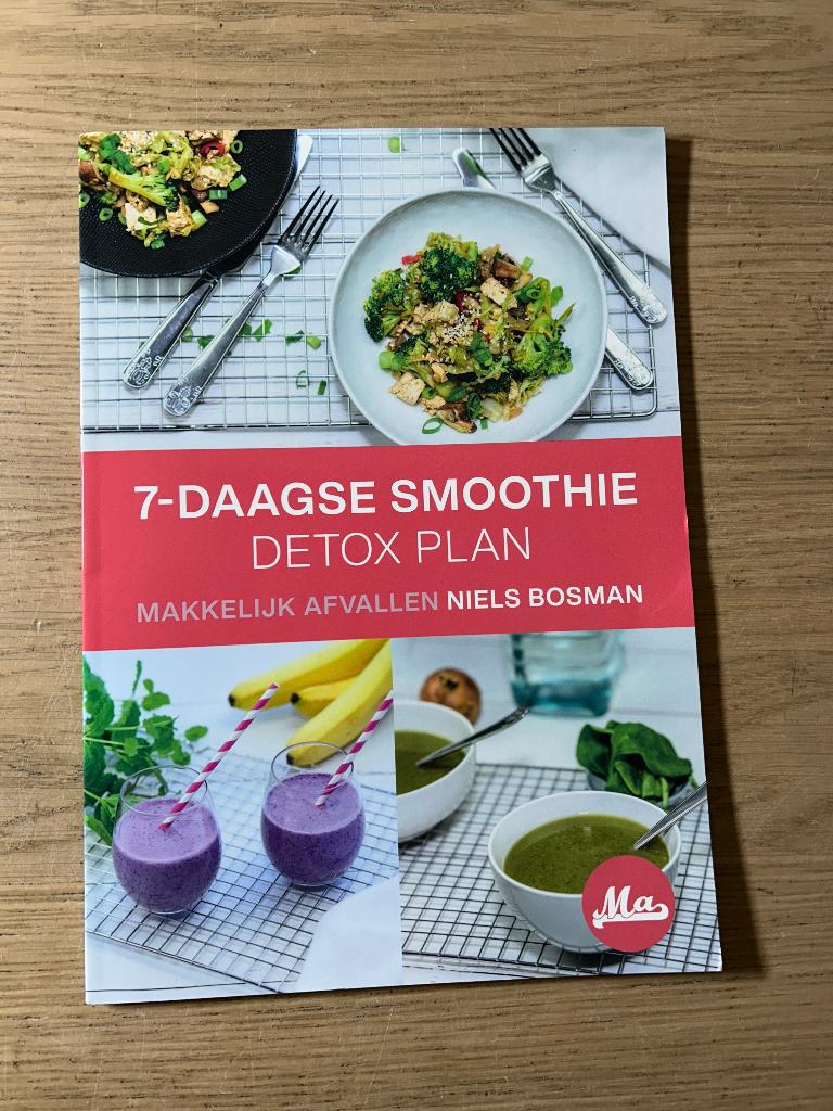 7 Daagse Smoothie Detox Plan | Niels Bosman, Boeken, Ophalen of Verzenden, Zo goed als nieuw