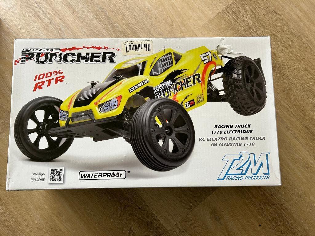 radiografische auto, Hobby en Vrije tijd, Modelbouw | Radiografisch | Auto's, Zo goed als nieuw, Schaal 1:10, Auto onroad, RTR (Ready to Run)