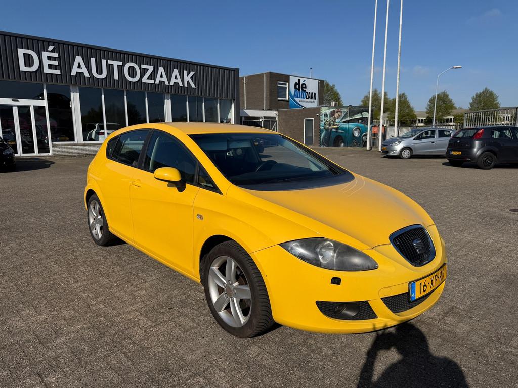 Seat Leon 1.6 Stoelverwarming & NW APK Keuring!, Auto's, Seat, Bedrijf, Te koop, Leon, ABS, Airbags, Airconditioning, Boordcomputer