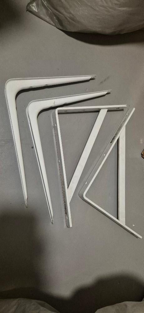 Nieuwe ijzeren plankdragers, plankhouders, Ophalen, Nieuw, Overige typen