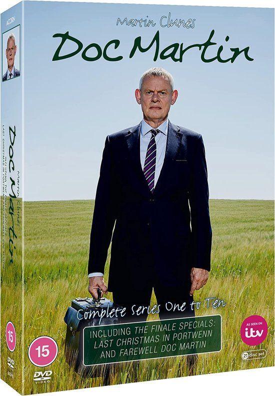 COMPLETE SERIES 1 TM 7 DOC MARTIN INCL SPECIALS, Cd's en Dvd's, Dvd's | Tv en Series, Alle leeftijden, Verzenden, Zo goed als nieuw