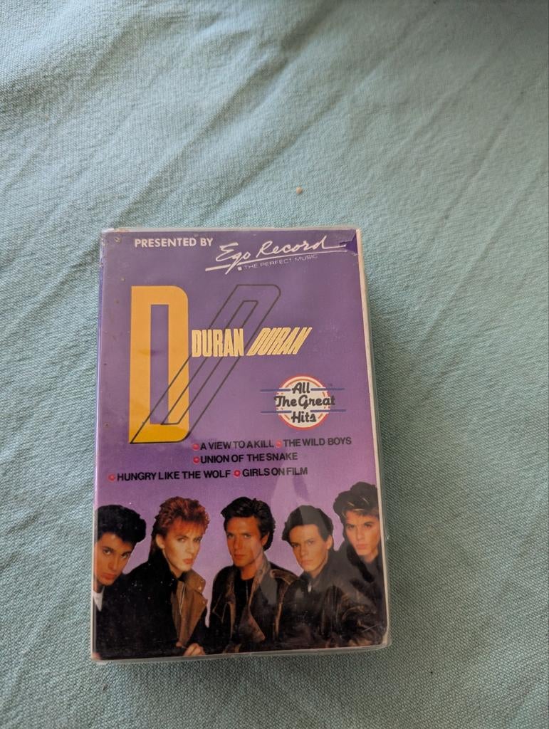 Cassettebandje Duran Duran All the greatest hits, Cd's en Dvd's, Cassettebandjes, Ophalen of Verzenden, Gebruikt, Pop, 1 bandje