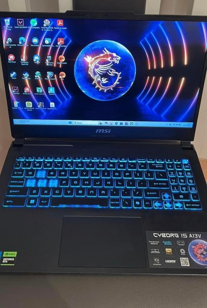 MSI Cyborg 15 A13, Computers en Software, Windows Laptops, Zo goed als nieuw, 15 inch, SSD, 4 Ghz of meer, Gaming, Ophalen of Verzenden