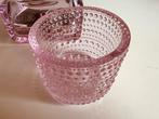 Iittala Kastehelmi Waxinelichthouder Pale Pink Toikka 2017, Huis en Inrichting, Overige materialen, Nieuw, Ophalen of Verzenden