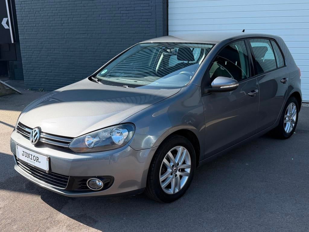 Volkswagen Golf 1.2 TSI Highline AUTOMAAT/CRUISE/CLIMA/RIEMV, Euro 5, Stof, Gebruikt, Zwart
