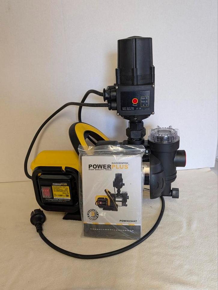 Nieuwe powerplus tuinpomp/hydrofoorpomp 1200watt(ongebruikt), Doe-het-zelf en Verbouw, Gereedschap | Overige machines, Nieuw, Ophalen of Verzenden