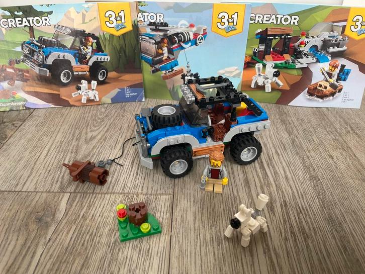 Lego Creator 3in1 Wildernis Avonturen 31075, Kinderen en Baby's, Speelgoed | Duplo en Lego, Zo goed als nieuw, Lego, Complete set