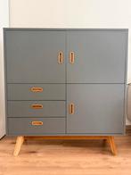 Tenzo Dot dressoir / kast – grijs met eiken poten, Ophalen of Verzenden, Gebruikt