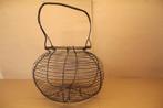 Antieke draadmand voor sla of eitjes, Antiek en Kunst, Curiosa en Brocante, Ophalen of Verzenden