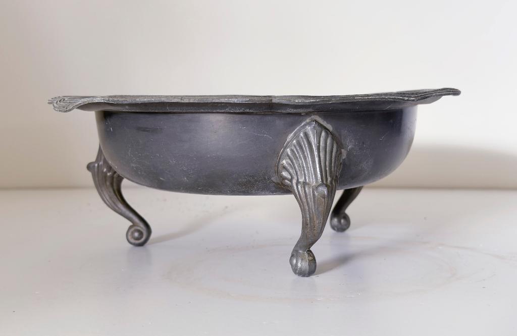 tinnen schaal, Antiek en Kunst, Ophalen of Verzenden