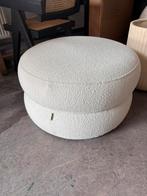 Riviera maison anna nooshin poef boucle san remo, Ophalen, Zo goed als nieuw, Rond, Minder dan 50 cm