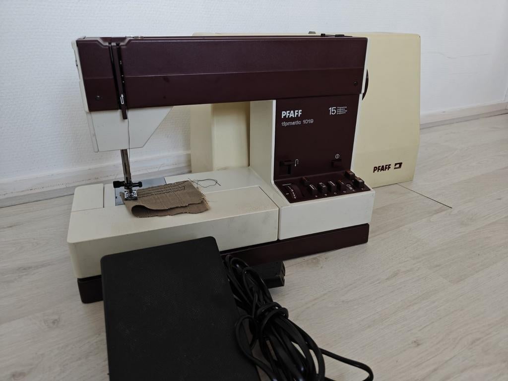 Pfaff Tipmatic 1019 naaimachine, Ophalen of Verzenden, Gebruikt, Naaimachine, Pfaff