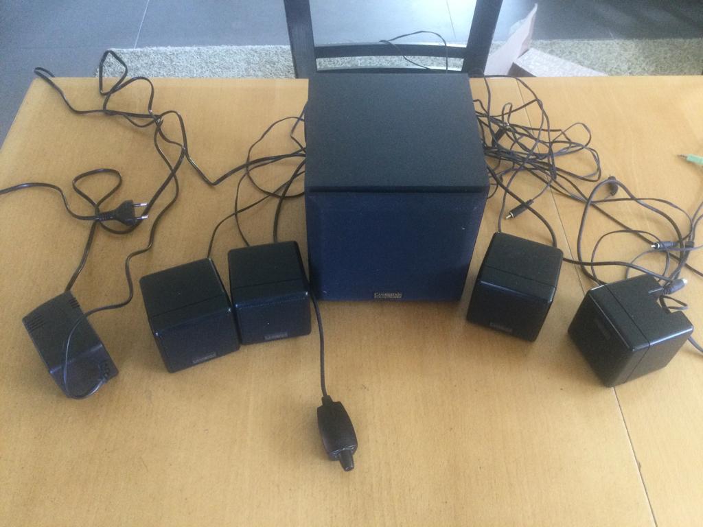 Cambridge Soundworks FourPointSurround 1600, Computers en Software, Pc speakers, Ophalen, Zo goed als nieuw, Cambridge SoundWorks