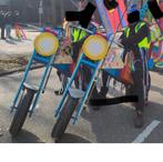 2x motor of biker loop fiets / flower power / ZSM ophalen!!, Ophalen, Zo goed als nieuw, Carnaval