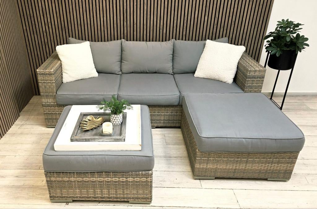 Super mooie loungeset / tuinset, Tuin en Terras, Ophalen of Verzenden, Wicker