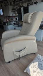 beige sta op stoel/fauteuil met elektrische massagefunctie, Ophalen of Verzenden, 75 tot 100 cm, 50 tot 75 cm