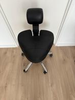 BQE Dynamic Bureaustoel zit/sta kruk actief zitten, Ophalen of Verzenden, Zo goed als nieuw, Zwart