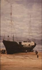 Stranding Veronicaschip op canvas, Ophalen of Verzenden, Film en Tv