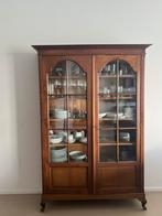 Mahonie houten servieskast > 50 jaar oud, Huis en Inrichting, Gebruikt, 100 tot 150 cm, Klassiek, Ophalen of Verzenden