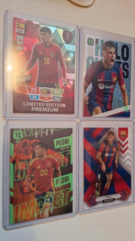 Pedri Voetbal Kaarten Collectie - Limited Edition & Meer, Verzamelen, Sportartikelen en Voetbal, Zo goed als nieuw, Spelerskaart