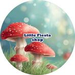 L1460 icing frosting paddestoel 19cm eetbare taart print, Ophalen of Verzenden, Nieuw, Taarten, Versiering