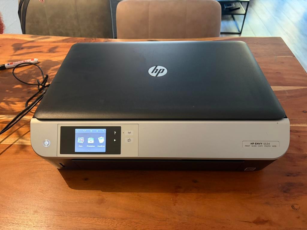 Printer HP Envy 5534, Computers en Software, Printers, Gebruikt, Ophalen