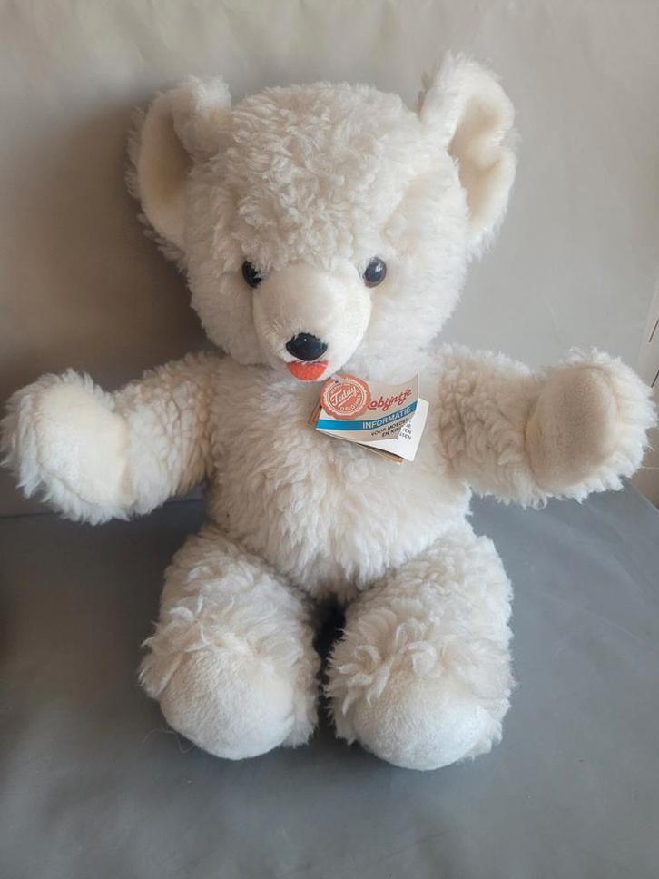 Vintage Hermann Teddybeer Robijn - Reclame beer, Verzamelen, Speelgoed, Zo goed als nieuw, Ophalen of Verzenden