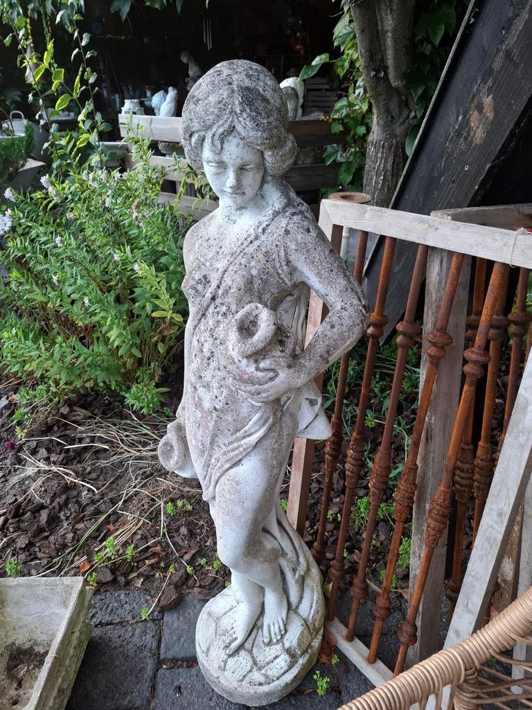 Groot tuinbeeld dame, Tuin en Terras, Tuinbeelden, Ophalen