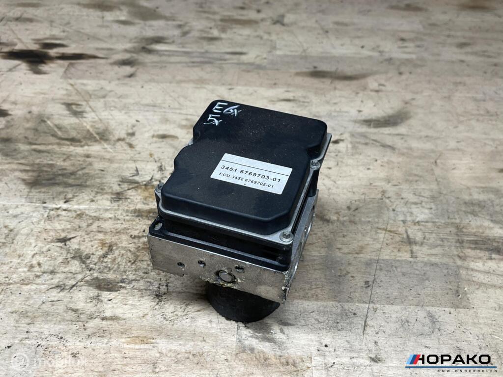 ABS pomp BMW 5 serie E60 E61 | 3451676970301, Auto-onderdelen, Remmen en Aandrijving, Gebruikt, Einsteinlaan 5 rijswijk, Bmw, Ophalen of Verzenden